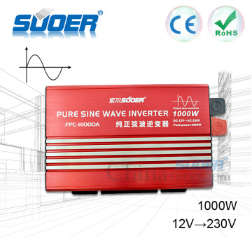 Suoer New Generation True Sinuswelle Wechselrichter 1000W 220 V 230 V Solarenergie Wechselrichter