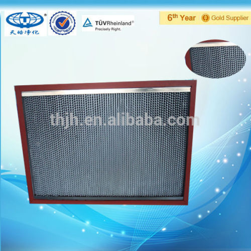 High Temperature Resistant Air Filter with Clapboard