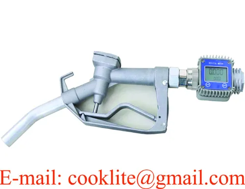 Manual Metering Gasoline Diesel Fuel Nozzle / Fuel Delivery Gun