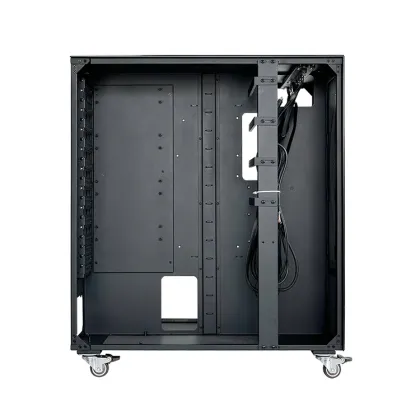 4GPU Transistors Tower Server Chassis with EATX Power Supply and Network Cabinet