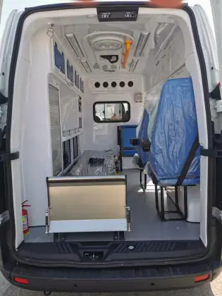 ospital emergency ambulance and ambulance box