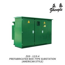 Unité de sous-station de style américain à installation facile