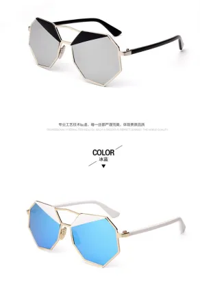 Polarized lens sunglasses with REVO Mirror