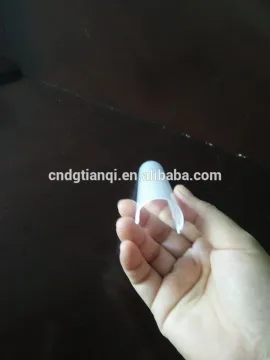 LED Plastic Cover Extrusion Profile For LED Strip Light