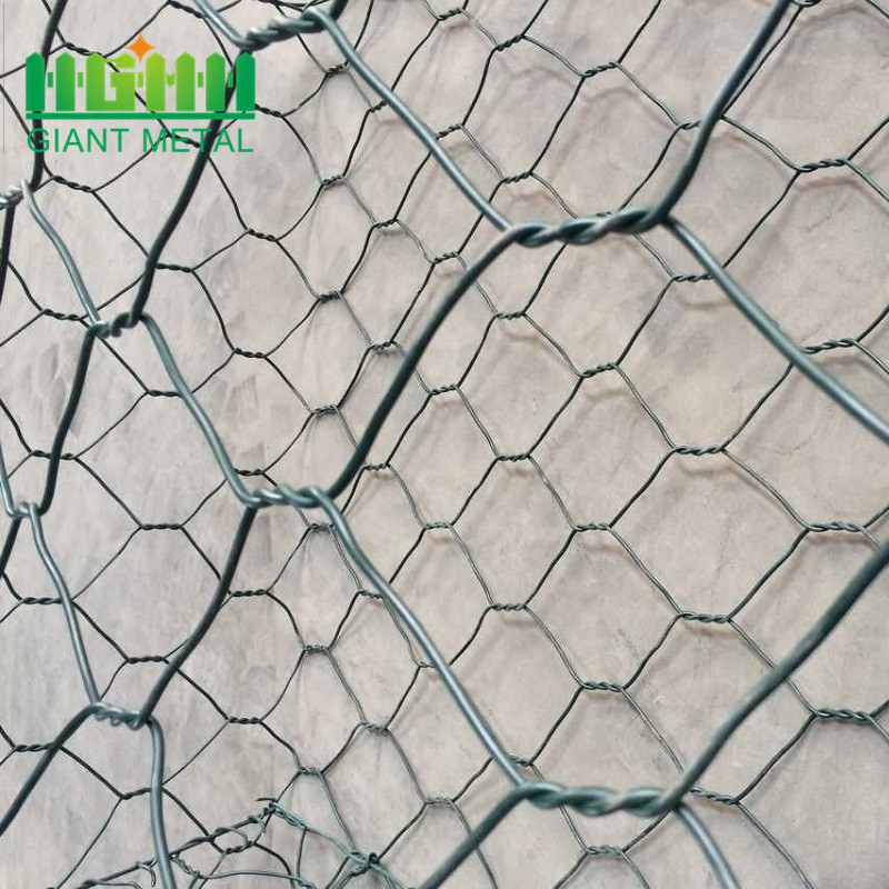 Galvanized Anti Corrosion Hexagonal Gabion Box Wire Mesh