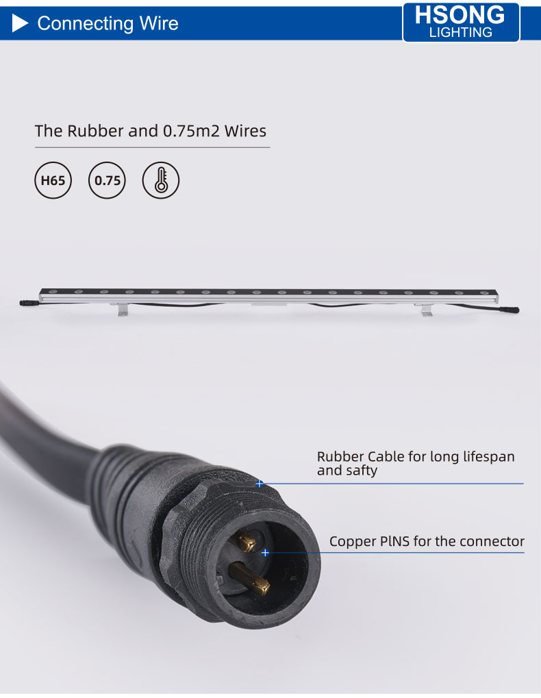 Led Wall Washer Connector