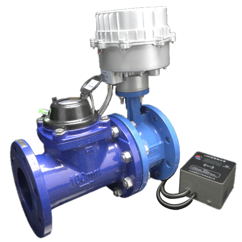 Large-diameter smart card water meter