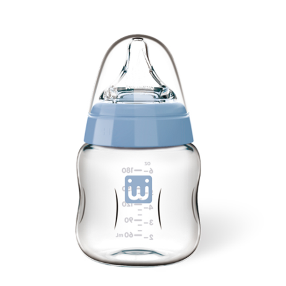 بطری پرستاری نوزادان شیشه تغذیه گسترده گردن180ml
