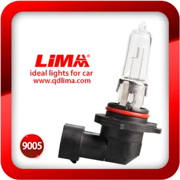limastar brand hb3 9005 12v 65w 100w halogen bulbs hard glass OEM China GE Supplier high low beam