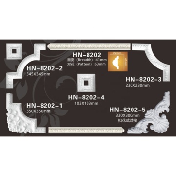Wholesale High Quality PU Frames and Corners Molding for Hotel Decoration