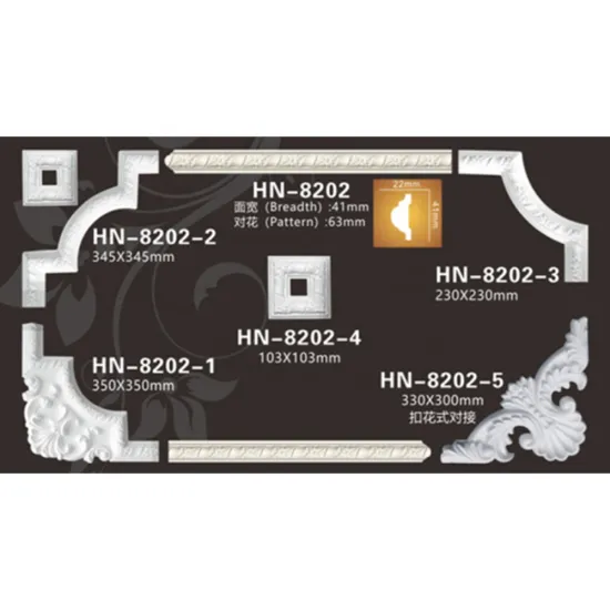 Wholesale High Quality PU Frames and Corners Molding for Hotel Decoration