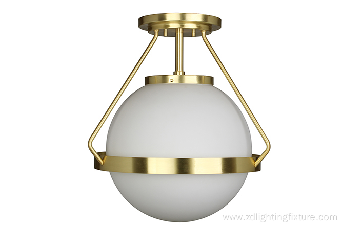 Classic Gold Living Room Pendant Lamp