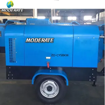 8bar diesel screw air compressor for drilling rig