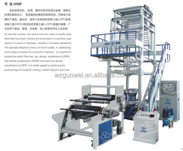 High Speed SJ-55/600 Double Winder Film Blowing Machine