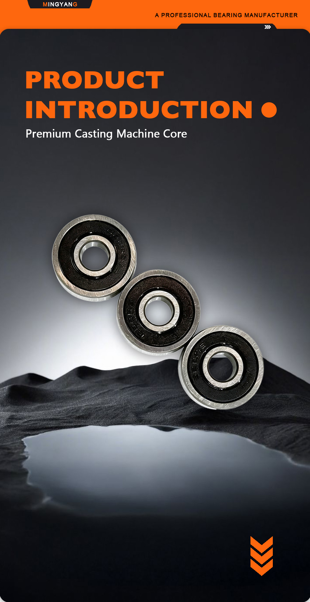 628 2RS Low‑Noise Small Rolling Ball Bearing x