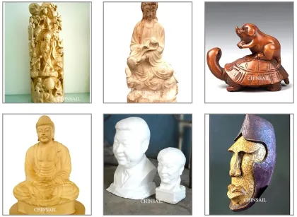 CHINSAIL 5 Axis CNC Router 1530 with 360 Degree Rotate Spindle