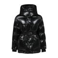 Glänzende Daunenjacke für Damen