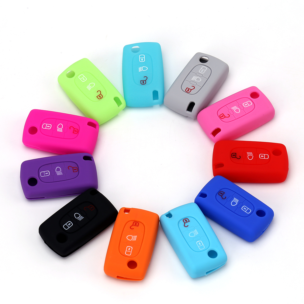 silicone car key cover