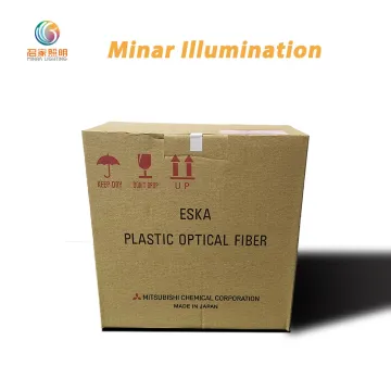 Japan Mitsubishi ESKA PMMA CK-30 End Light Fiber Optic Cable 0.75mm, 2700M/Roll