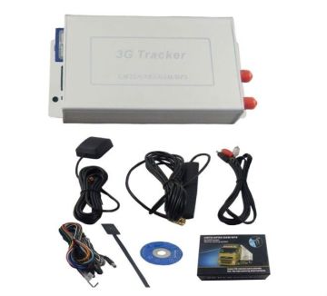 2100 Mhz Dvr Gps Car Tracker Systems With Sim Card Wcdma 3g Network And Gsm