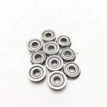 3x7x3mm F683ZZ Flanged Miniature Deep Groove Ball Bearing