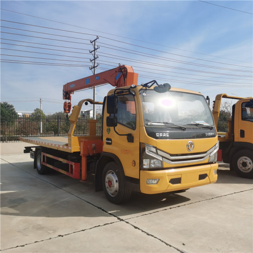 Dongfeng Dorica Plat Bde Tow -Truck с краном