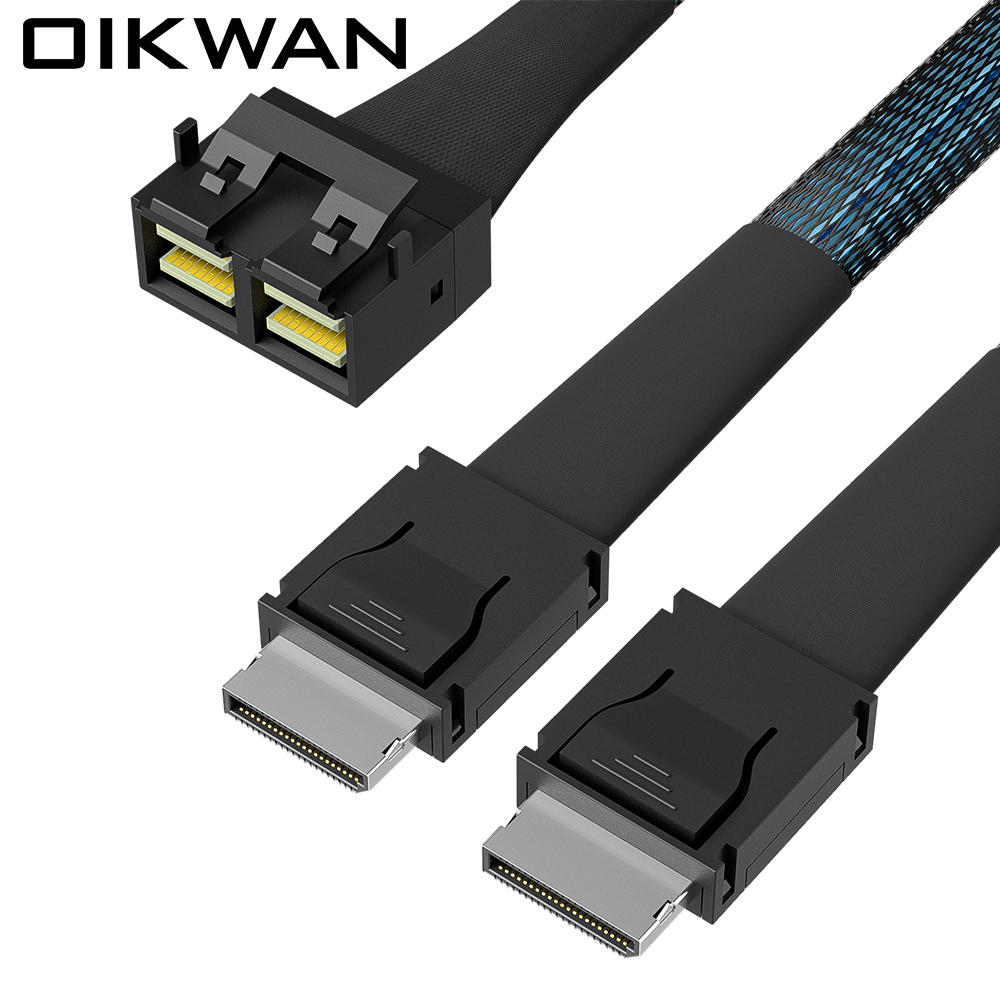 SFF-8643 8i to 2*SFF-8611 SFF-8643 8i to 2*SFF-8611