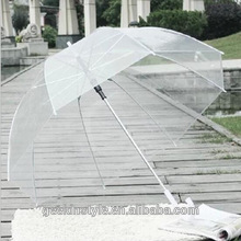 LX0002 Ningbo Lanxing POE Transparent Environmental protection umbrella