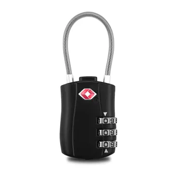 TSA Approved 3-Dial Combination Luggage Lock for Suitcase and Backpack Security