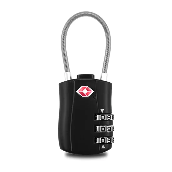 TSA Approved 3-Dial Combination Luggage Lock for Suitcase and Backpack Security
