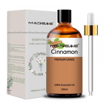 Natural Pure Cinnamon Leaf Bark Extracto esencial de aceite de canela en venta