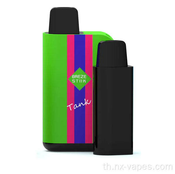 Breze Stiik Tank 2000 พัฟ vape disposer