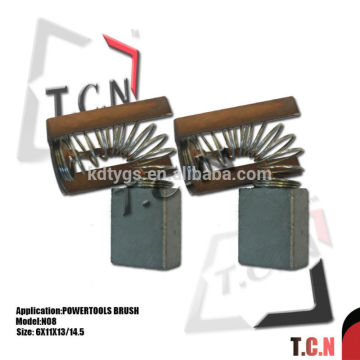N08 Free Samples Carbon Brushes for Power Tools Spare Parts