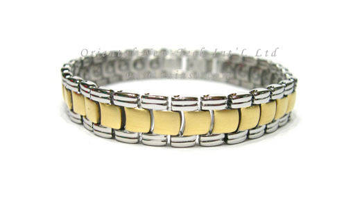 Magnetic stainless steel bracelet