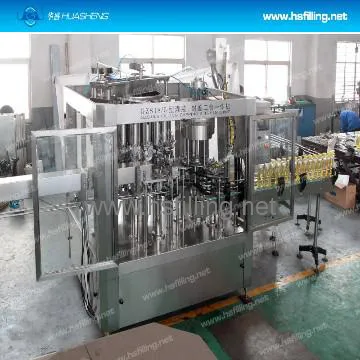 Bottled Edible Oil Filling Sealing Packing Machine