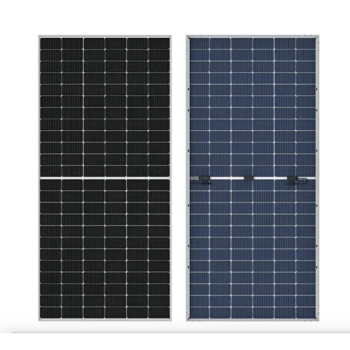 Panneaux solaires photovoltaïques montés au sol