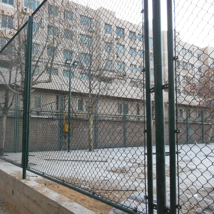 Football stadium temporary construction fence