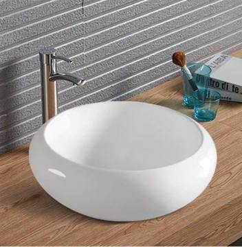 Round Countertop Wash Basin in Color T-K64