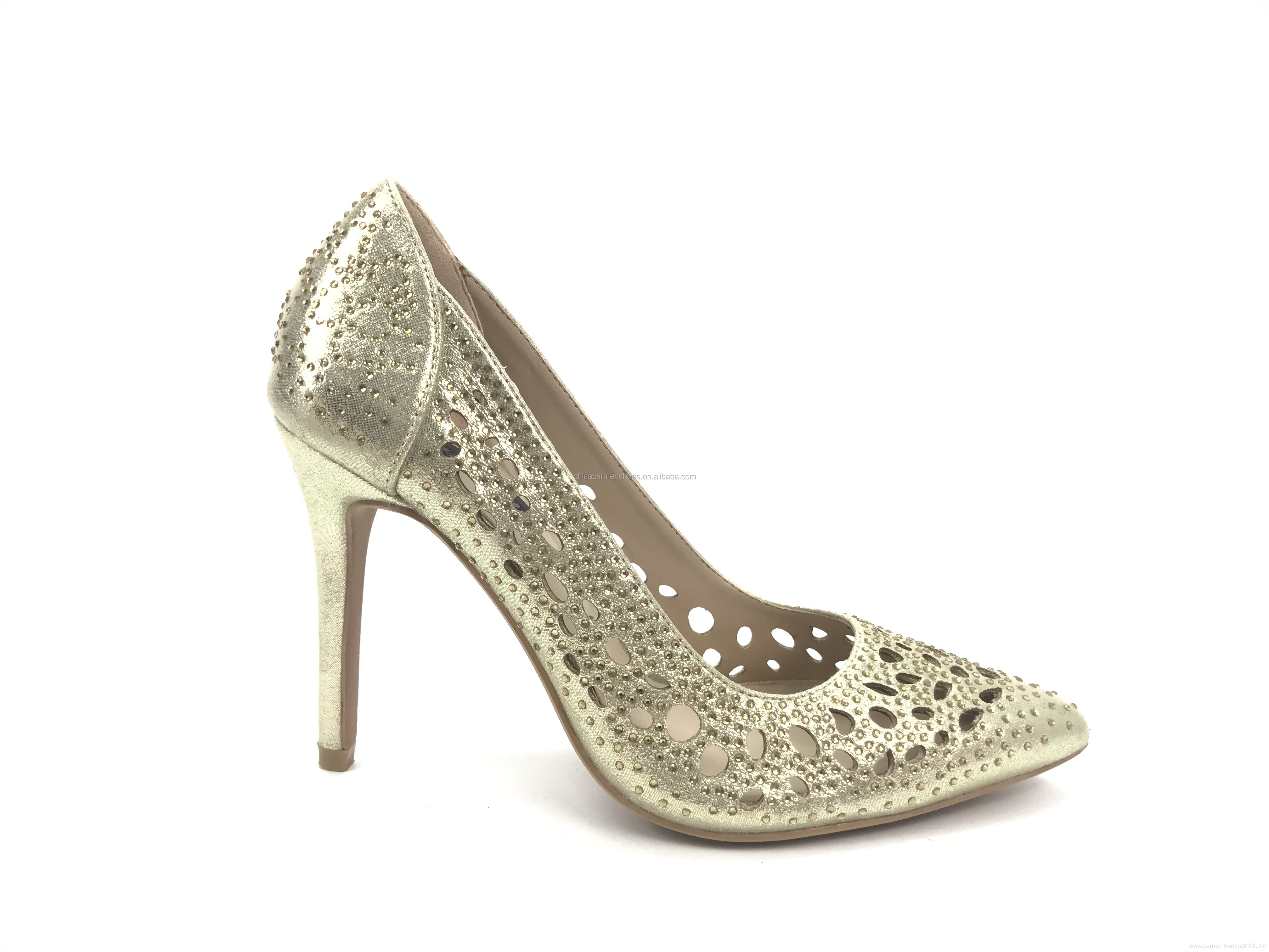 Women High Heels Studded Rhinestone Party Wedding Shoes