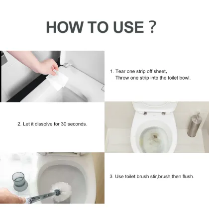 Toilet Cleaning Sheets