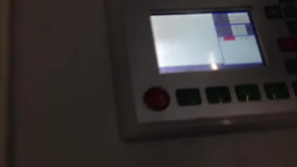 Wood acrylic leather fabric Co2 lase jigsaw puzzle cutting machine