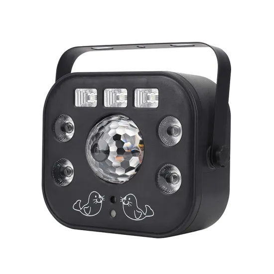 5-in-1 RGBW Beam Wash Strobe Laser UV Effects Light for DJ Parties and Weddings
