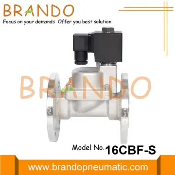1'' Flanged Normally Open Hot Water Solenoid Valve