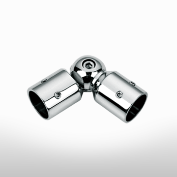 SVA-B0358 90 Degree Support Bar Wall Mount Fitting