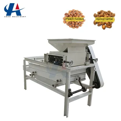 Pecan Nuts Dehulling and Cracking Machine - Almond Shelling and Cracking Equipment