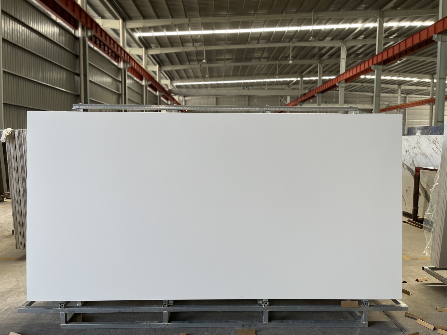 Matte Aurora White Stone