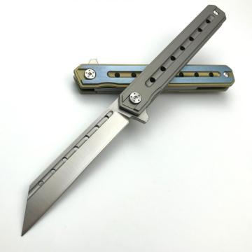 Carbon Fiber Tactical Folding Pocket Knife Gift Box