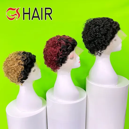 GS Wholesale: Virgin Brazilian Hair Pixie Wigs for Black Women