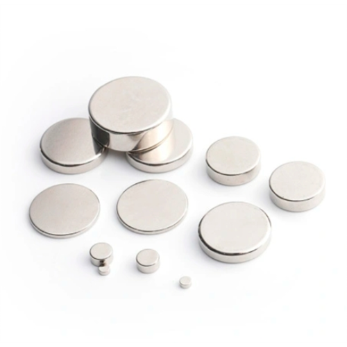 High Performance Round Magnets Customizable Sintered NdFeB Round Magnets Supplier