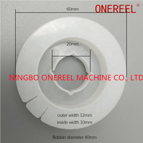 실크 리본 용 플라스틱 와이어 스풀